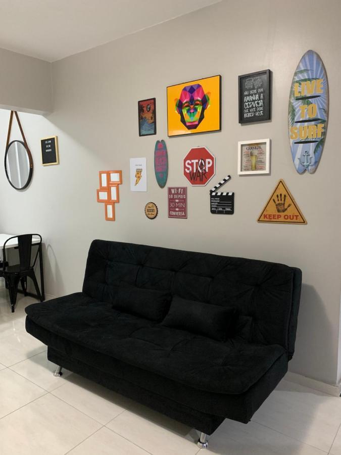 Apartamento Pe Na Areia - Santos Exteriör bild